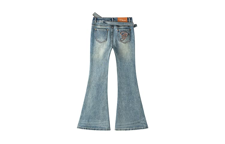 Джинсы CHUU Medium Denim Blue Women's Jeans CHUU Средний деним синий женский джинсы - изображение 2
