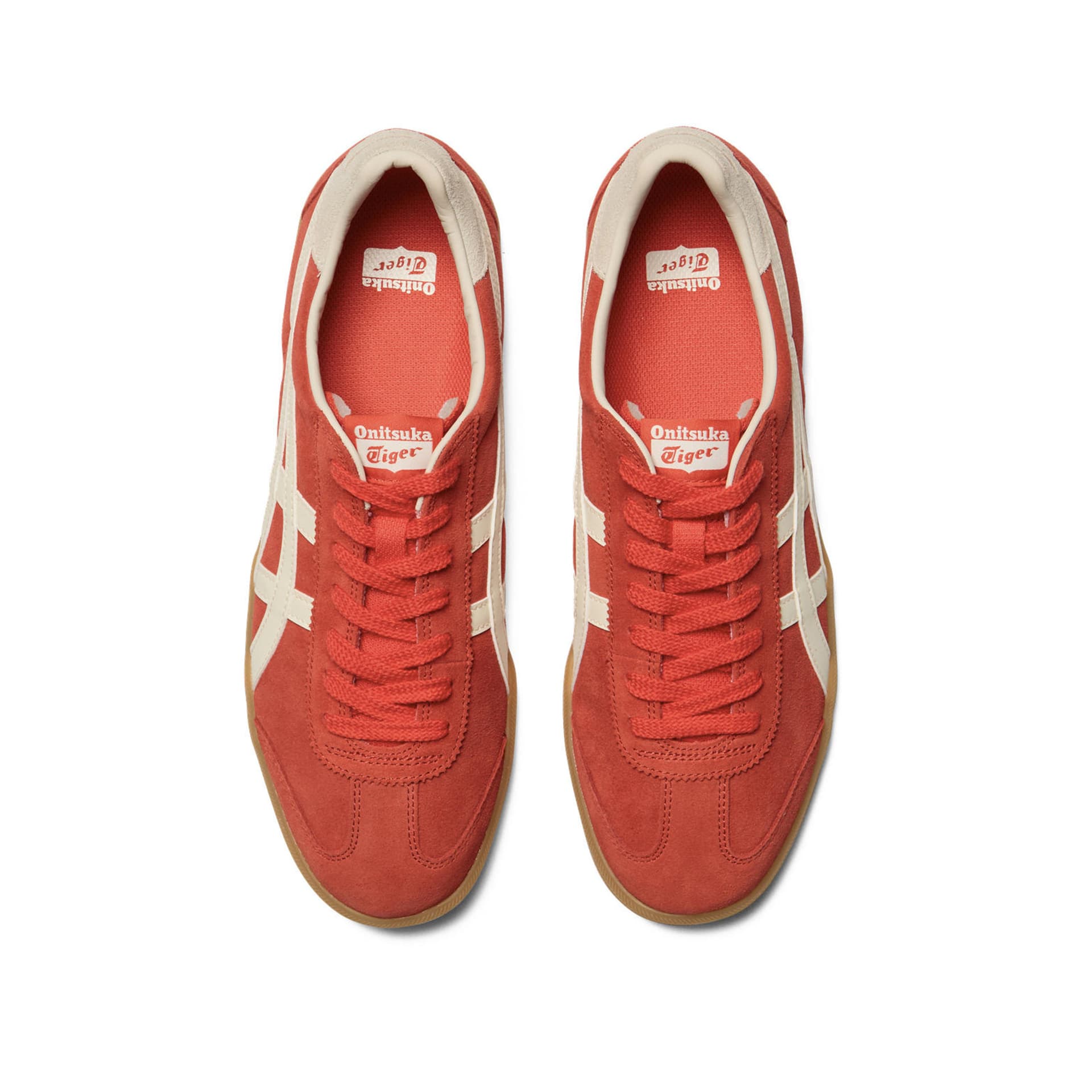 Кроссовки Onitsuka Tiger Tokuten Удобные Низкие Кеды Немецкого Стиля Унисекс Красные - изображение 5