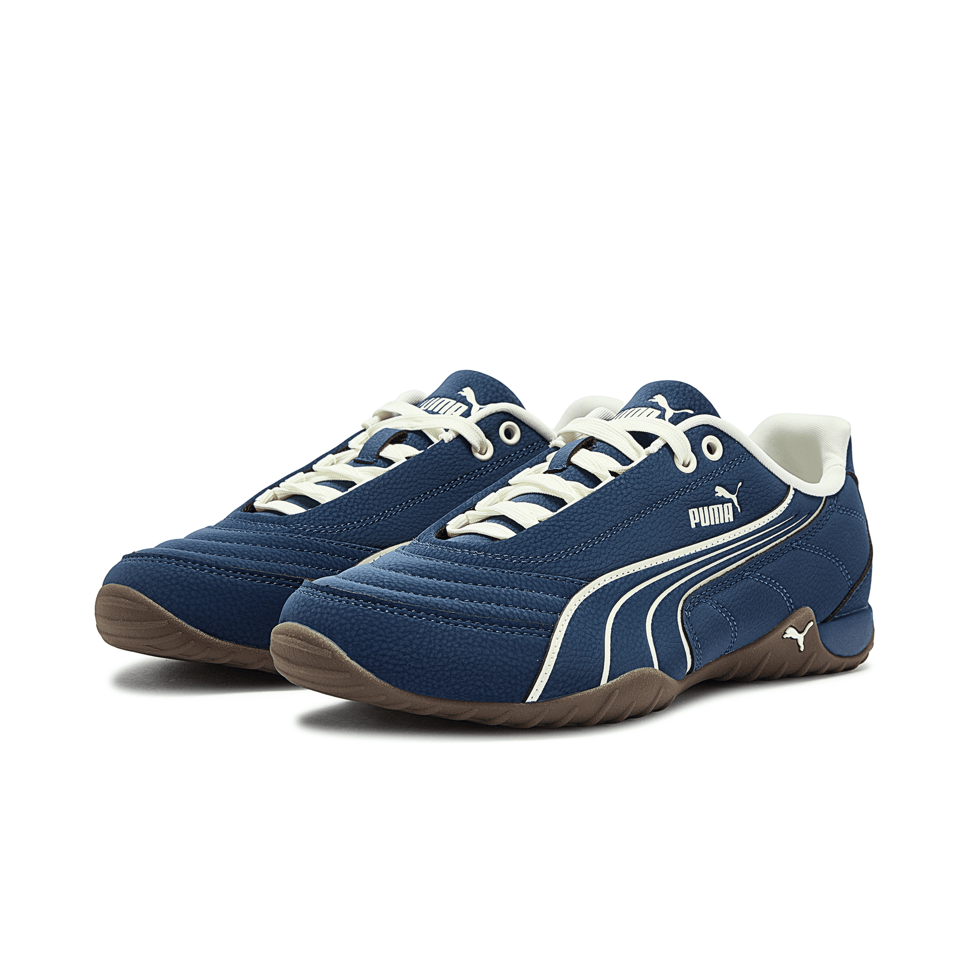 Кроссовки PUMA Амортизация Поддержка Термическая Низкий Верх Повседневная Обувь Унисекс Knowledge Синий - изображение 3