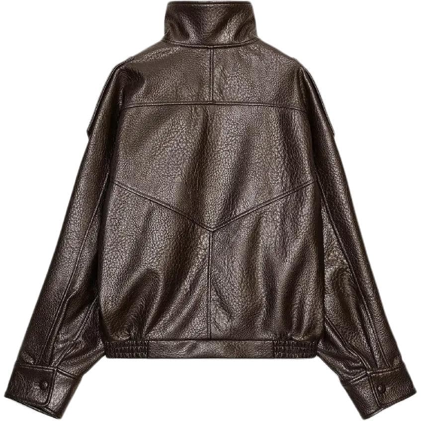 Куртка ZARA Коричневый Женский Куртки - изображение 2