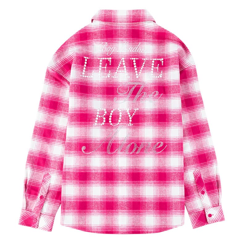 Рубашка Boy London Арбузно-розовый красный Унисекс Рубашки - изображение 2