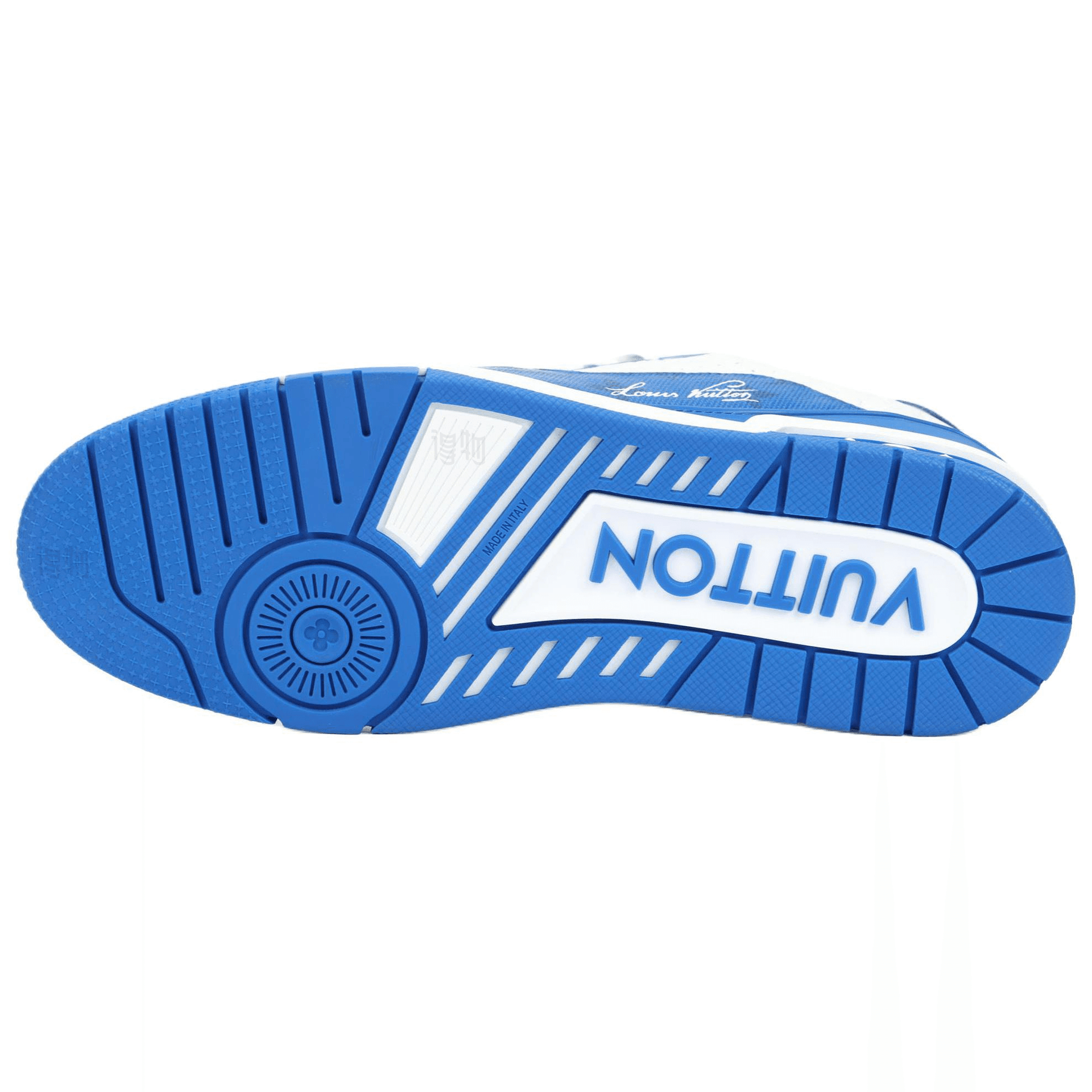 Кроссовки Louis Vuitton Trainer Low Top Blue - изображение 5