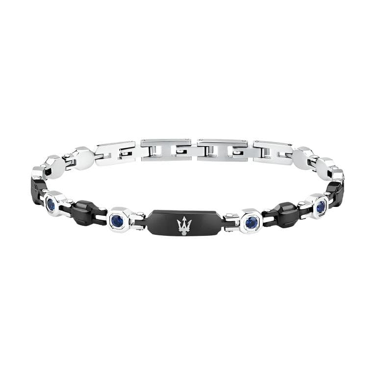 Браслет Maserati Steel Bracelets Men's Silver Мазерати Стальной Браслет Мужской Серебряный - изображение 1