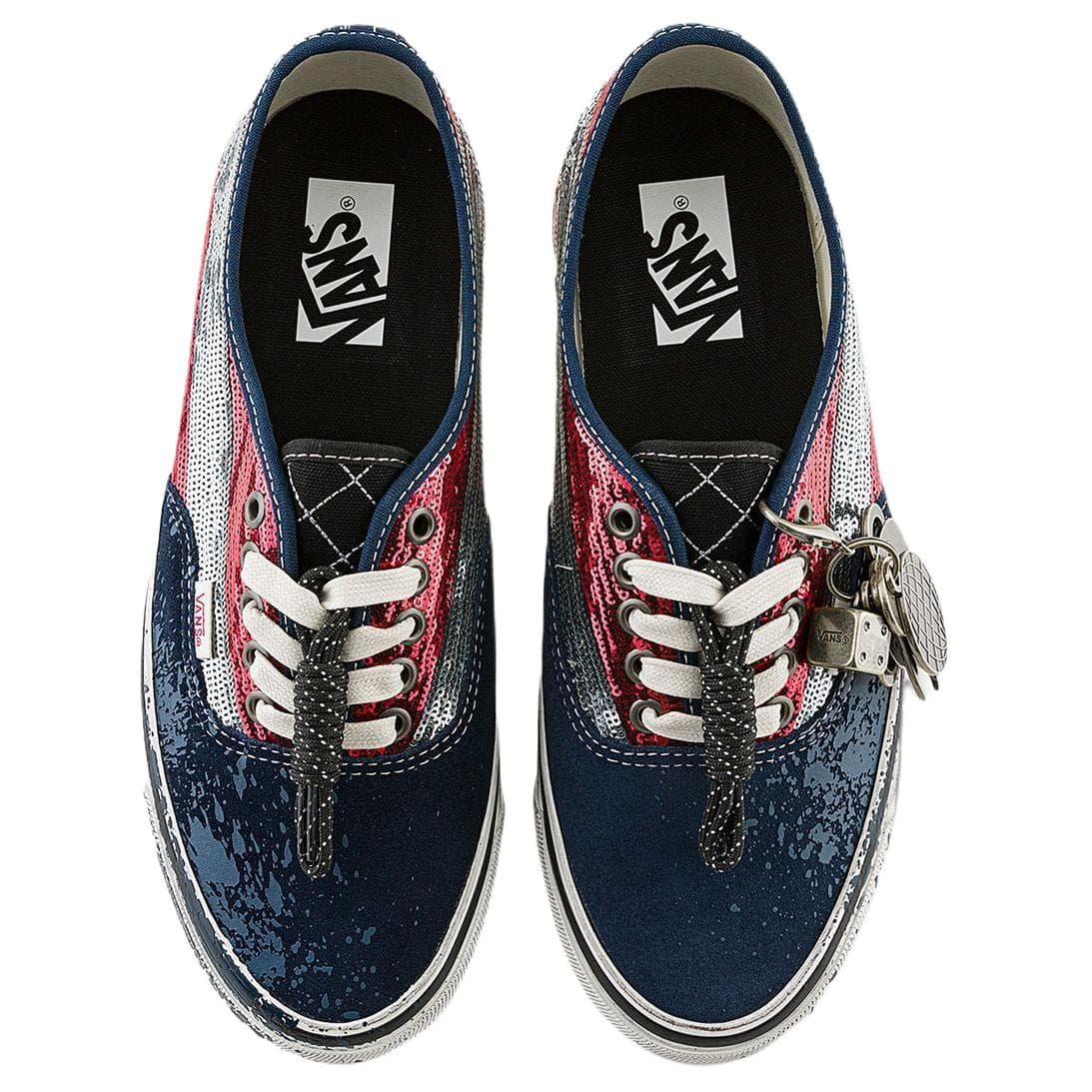 Кроссовки Vans Premium LX Authentic 44 Скейтборд Кроссовки Унисекс Синий Красный - изображение 3