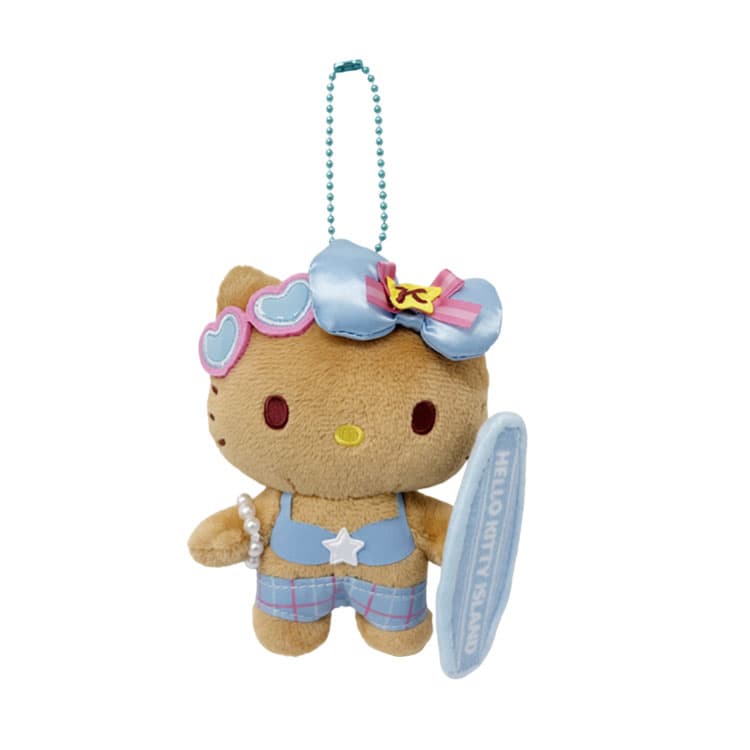 Sanrio Корейский стиль Брелоки-игрушки из мягкой кожи с ограниченным дизайном острова Jeju черного цвета высота 10 см - изображение 1
