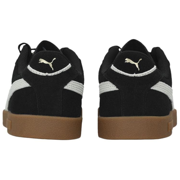 Кроссовки PUMA Club II Era Low Топ Кеды немецкой армии (GAT) Унисекс Черный Бежевый - изображение 5