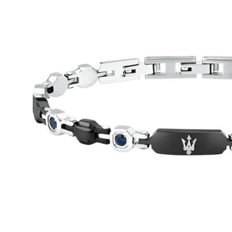 Браслет Maserati Steel Bracelets Men's Silver Мазерати Стальной Браслет Мужской Серебряный - изображение 2