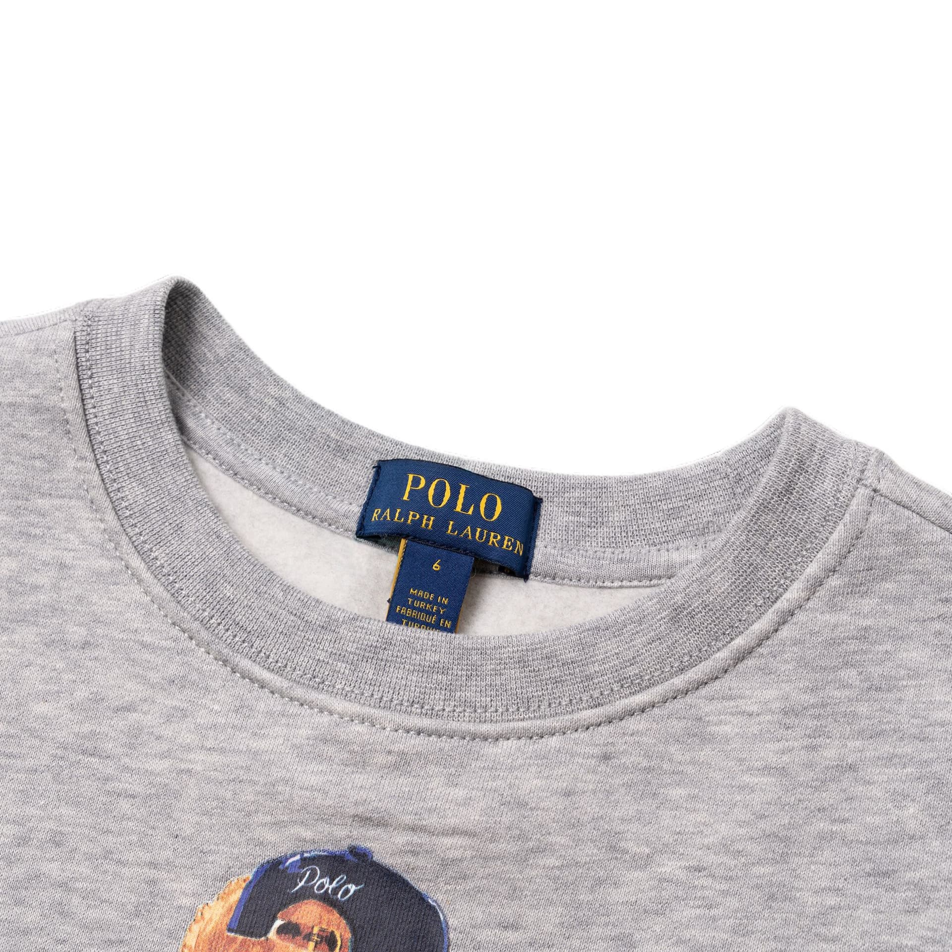 Толстовка Polo Ralph Lauren Серого цвета для детей - изображение 3