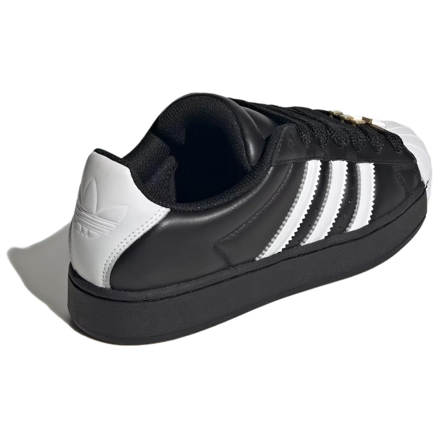 Кроссовки Adidas Originals Superstar 2 Скейтборд Обувь Женская Черная - изображение 4