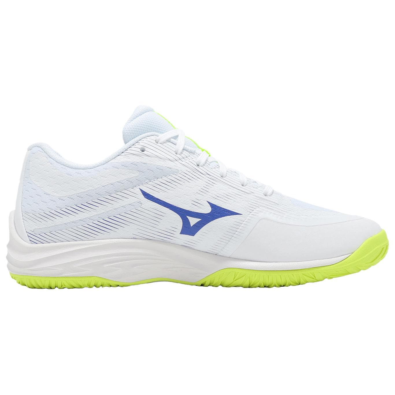 Кроссовки Mizuno Lightning Select Поддержка Дышащий Поддержка Дышащий Волейбольные кроссовки Унисекс Белый Синий - изображение 2