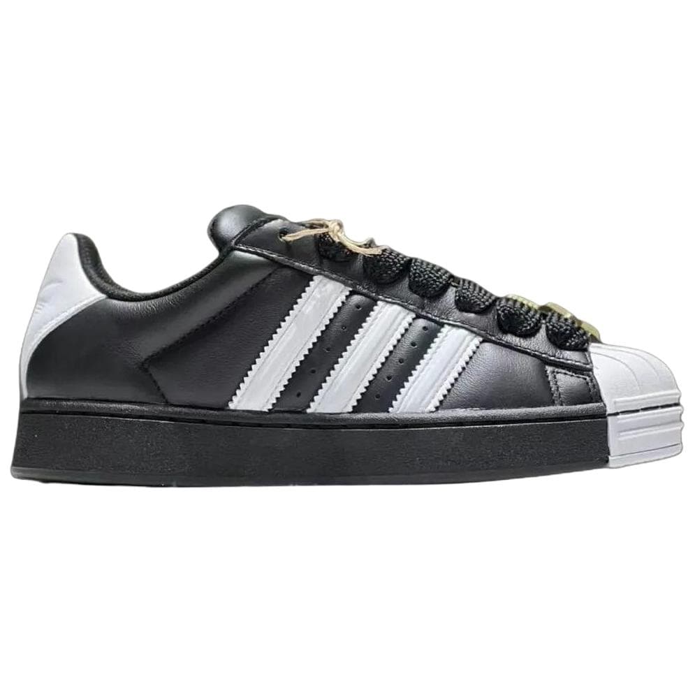 Кроссовки Adidas Originals Superstar 2 Скейтборд Обувь Женская Черная - изображение 2