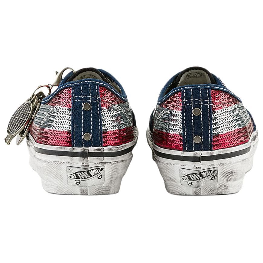 Кроссовки Vans Premium LX Authentic 44 Скейтборд Кроссовки Унисекс Синий Красный - изображение 5