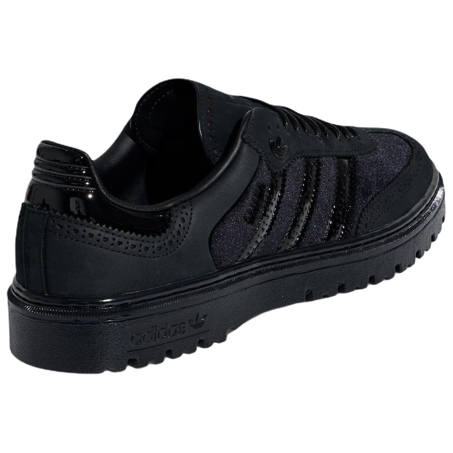 Кроссовки Adidas Originals Samba Кеды немецкой армии (GAT) Унисекс Черный - изображение 4