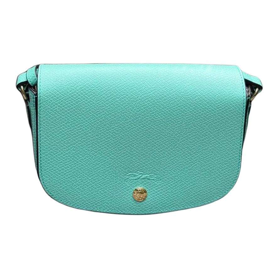 Сумка через плечо LONGCHAMP Épure Коровья кожа Седло Сумка Плечевая сумка Сумка через плечо Маленькая женская Мятная - изображение 1