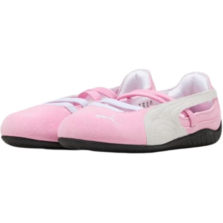 Кроссовки PUMA Speedcat Коровья кожа Низкий топ Повседневная обувь Розовый Детский - изображение 3