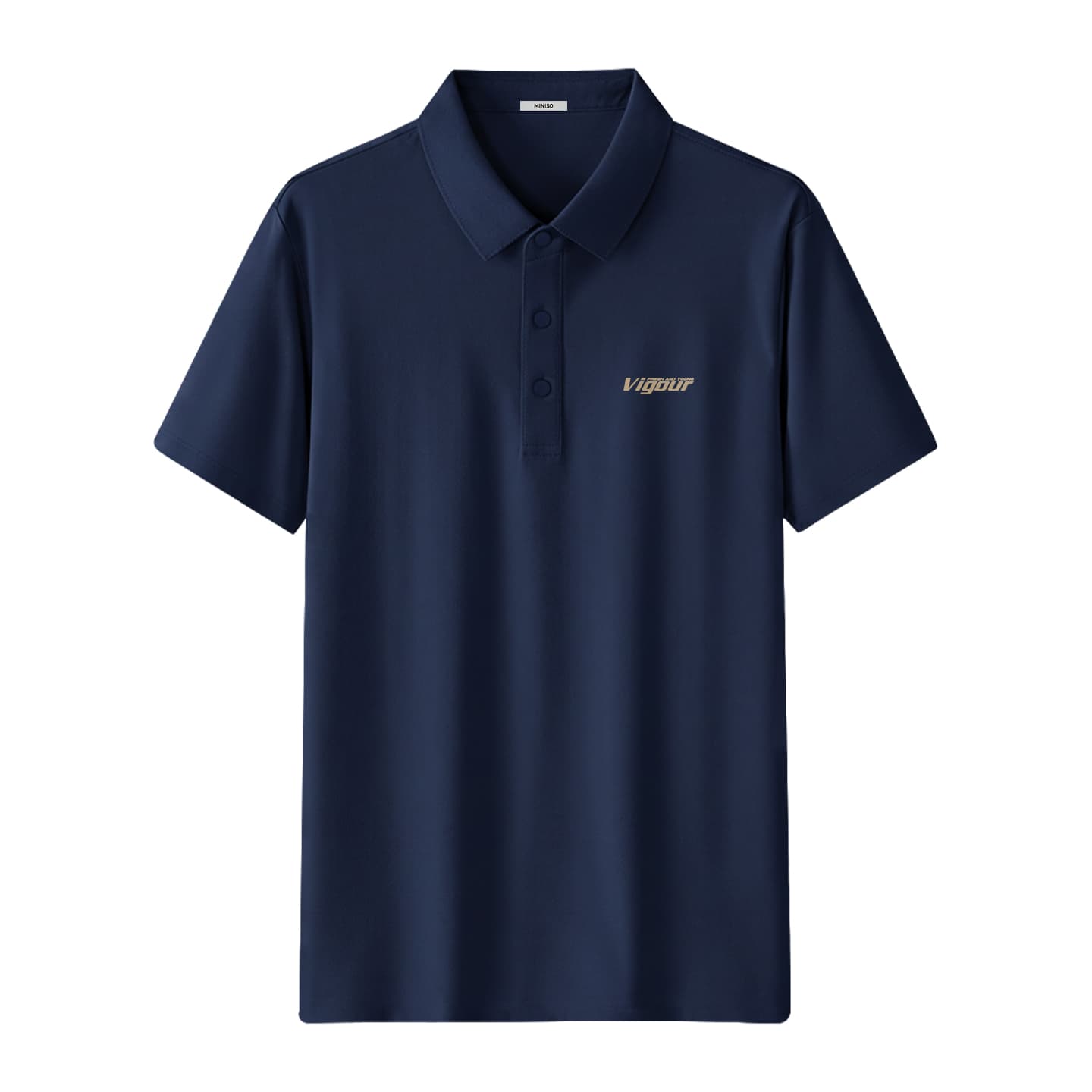 Поло MINISO UPF50+vintage Polo - изображение 1