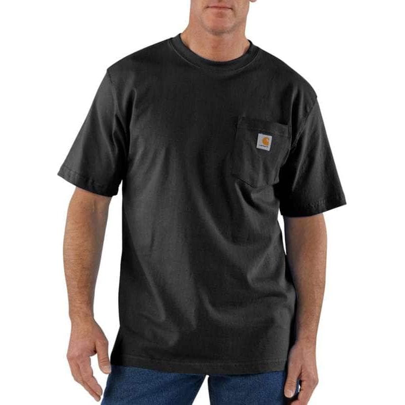 Футболка Carhartt K87 Black - изображение 4