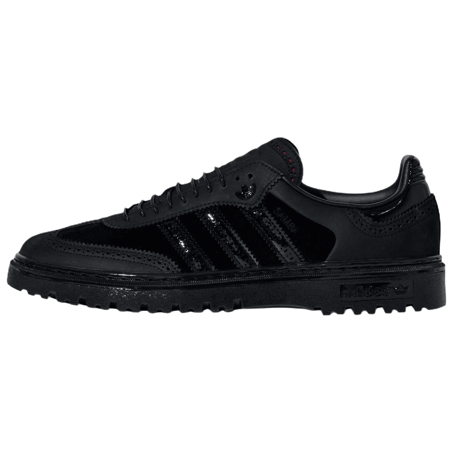 Кроссовки Adidas Originals Samba Кеды немецкой армии (GAT) Унисекс Черный - изображение 1