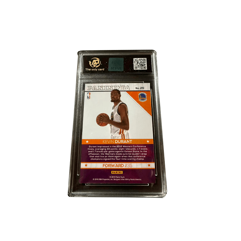 PANINI Международный размер SUNS Кевин Цвет KD Подпись Золото Ручка Подпись Высокоскоростные Сертифицированные Карты - изображение 2