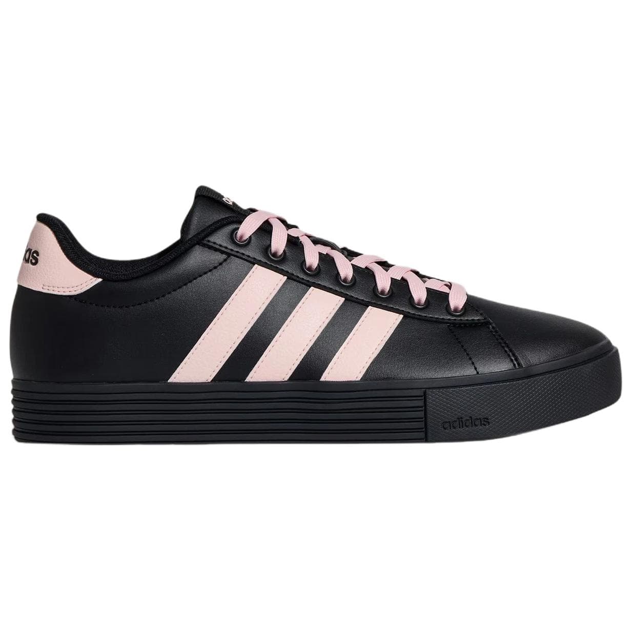 Кроссовки Adidas DAILY 4,0 Low Топ Скейтборд Обувь Унисекс Черно-розовый - изображение 2