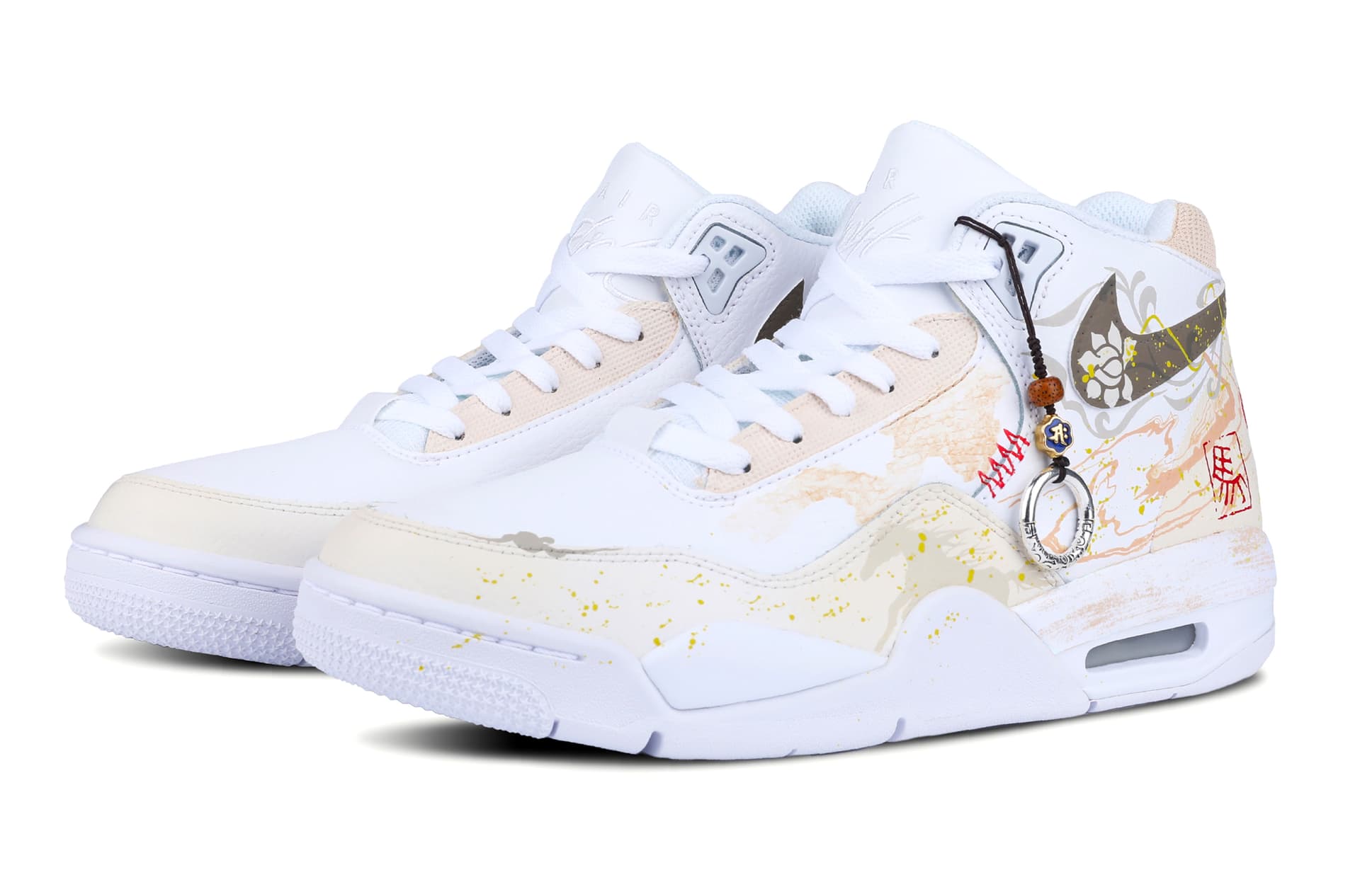 Ретро баскетбольные кроссовки Nike Flight Legacy CNY - изображение 3