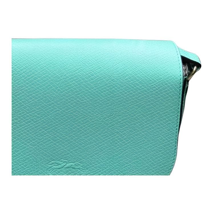 Сумка через плечо LONGCHAMP Épure Коровья кожа Седло Сумка Плечевая сумка Сумка через плечо Маленькая женская Мятная - изображение 3