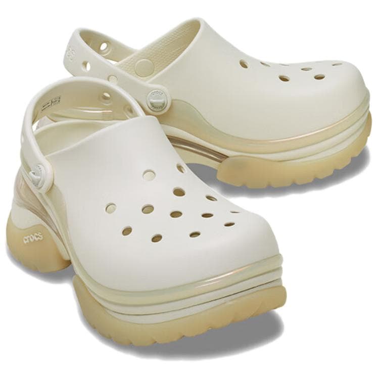 Сабо Crocs Super Bae Сабо из резины женские экстремальный белый - изображение 3
