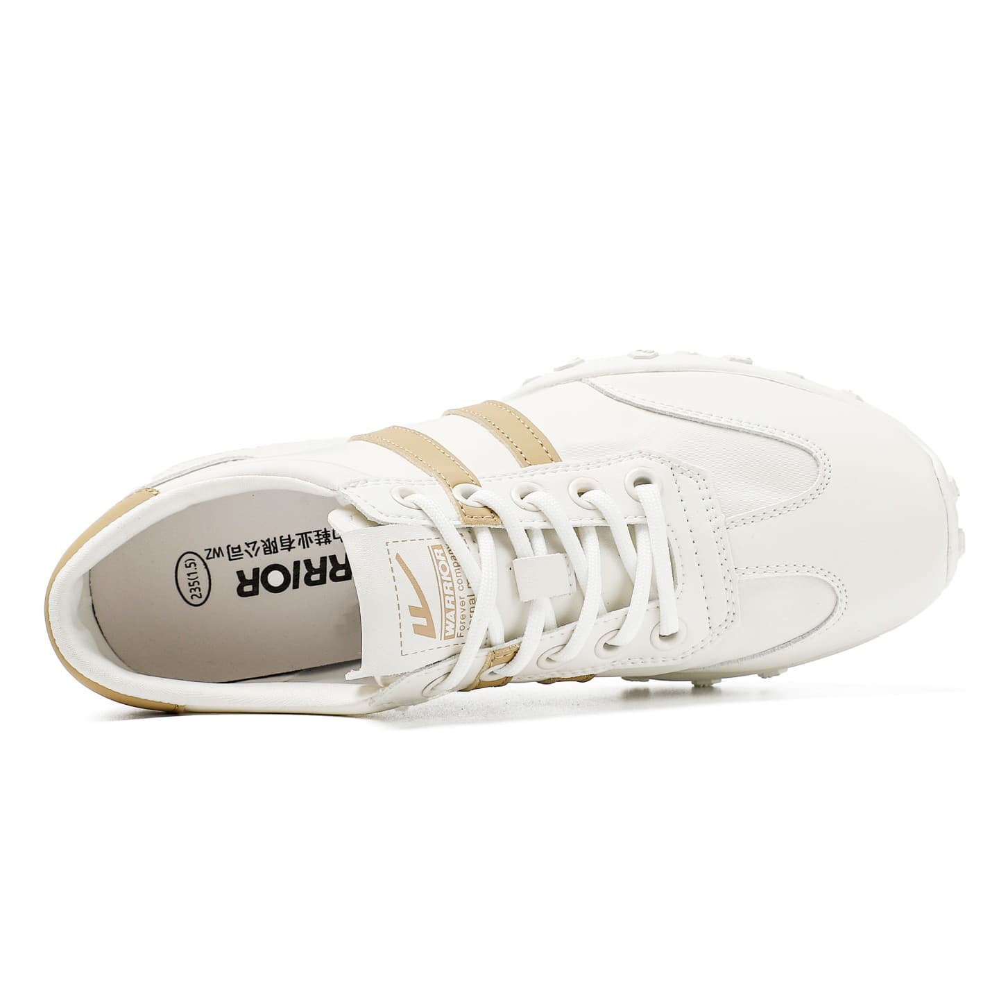 Кроссовки Warrior Cortez Белый Обувь Ткань Мягкая подошва Легкий Дышащий и Противоскользящий - изображение 3