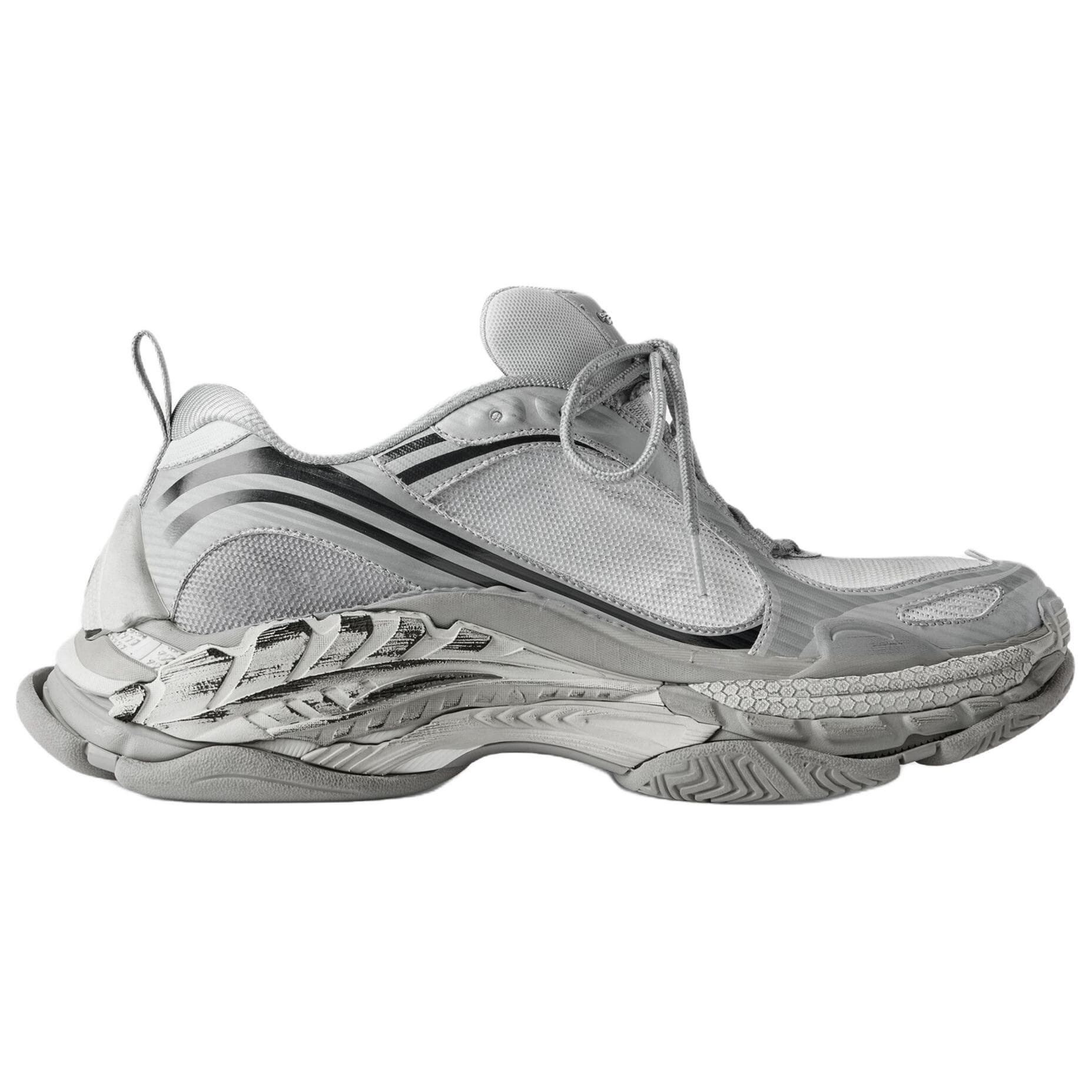 Кроссовки Balenciaga Triple S.2 Градиентный Low Топ Массивные кроссовки Мужской Серый - изображение 2