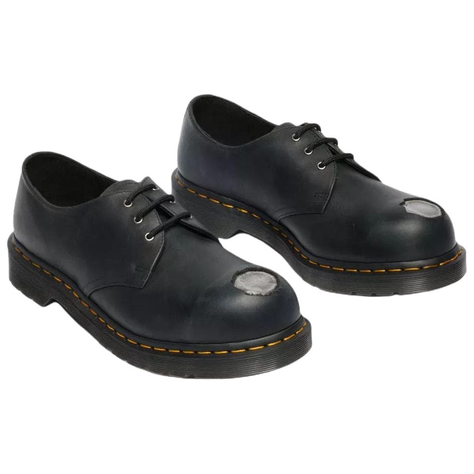 Dr.Martens 1461 Кожа Повседневные кожаные туфли Унисекс Черный - изображение 4