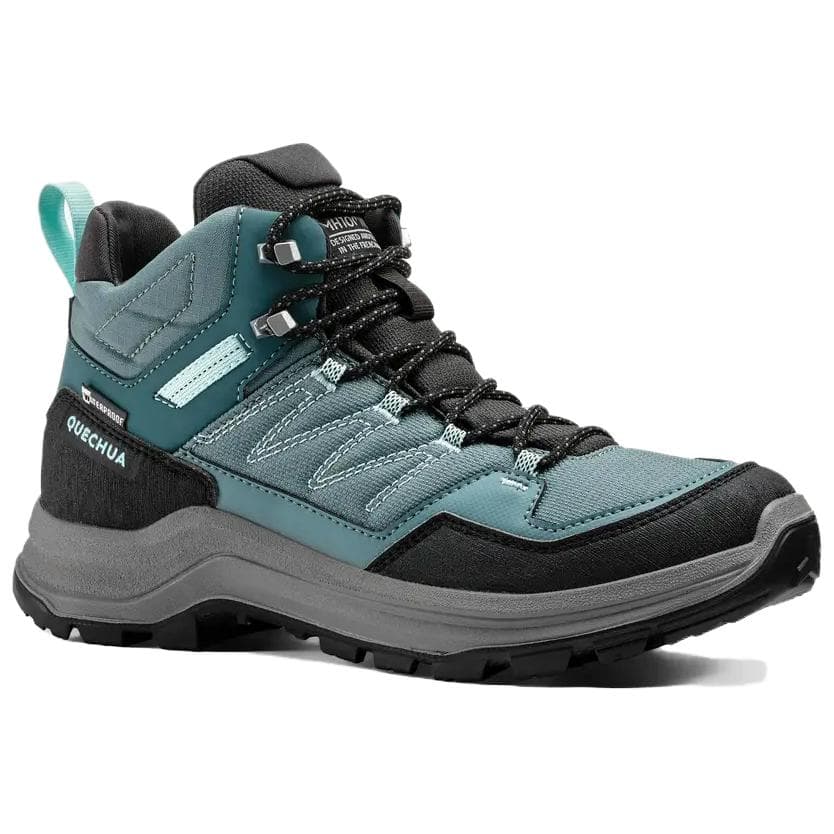 Кроссовки DECATHLON MH100 MID Топ Походная обувь Женская Яшма Черный - изображение 3