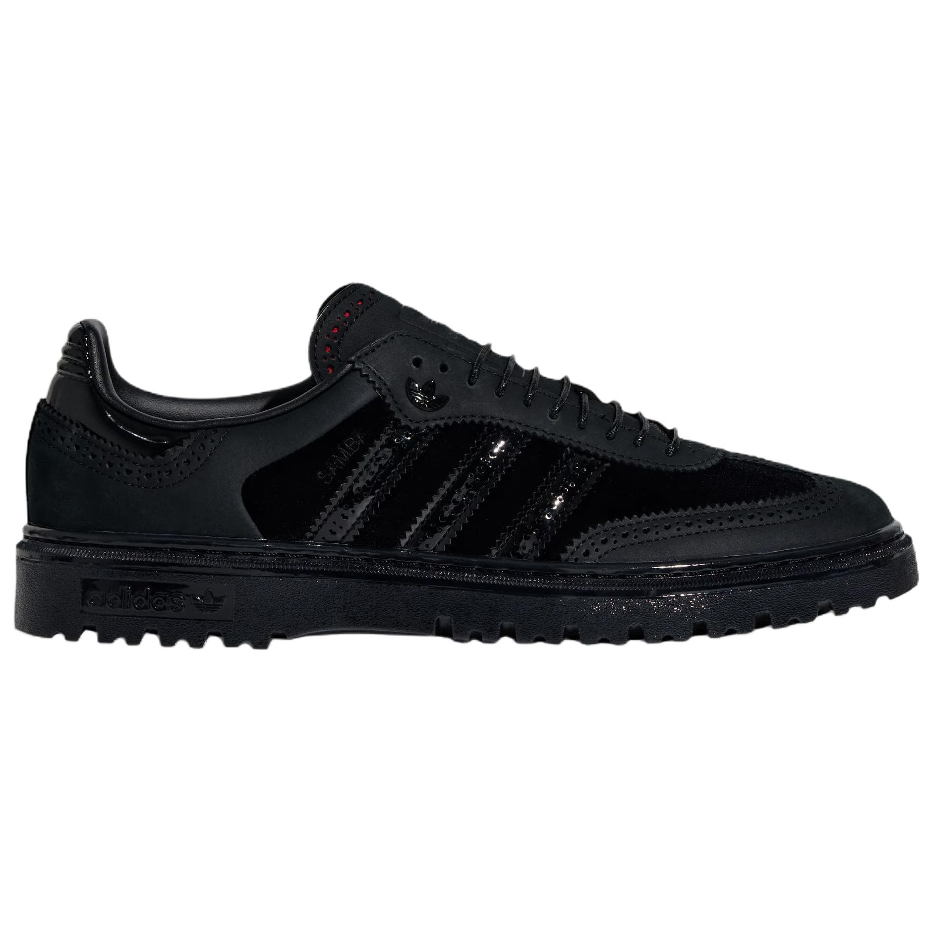 Кроссовки Adidas Originals Samba Кеды немецкой армии (GAT) Унисекс Черный - изображение 2