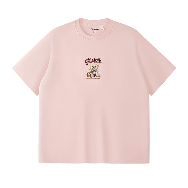 Футболка FILA FUSION FOB T Рубашка Унисекс Нежно-Вишневый Розовый - изображение 1
