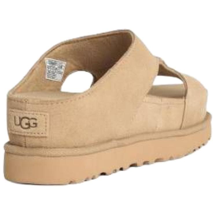 Сандалии UGG Устойчивые к истиранию шлепанцы женские цвет песочный - изображение 4