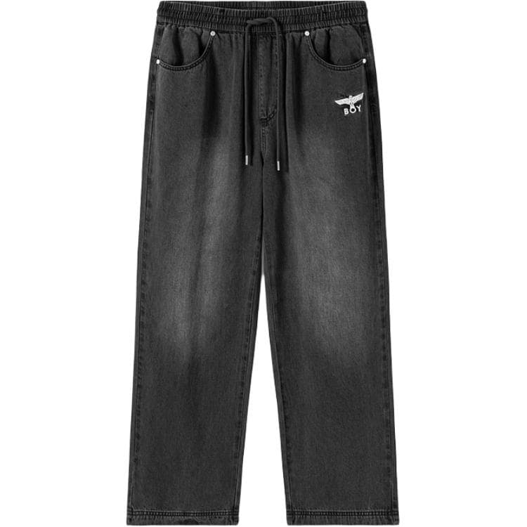 Штаны Boy London Черные Унисекс Джинсы - изображение 1