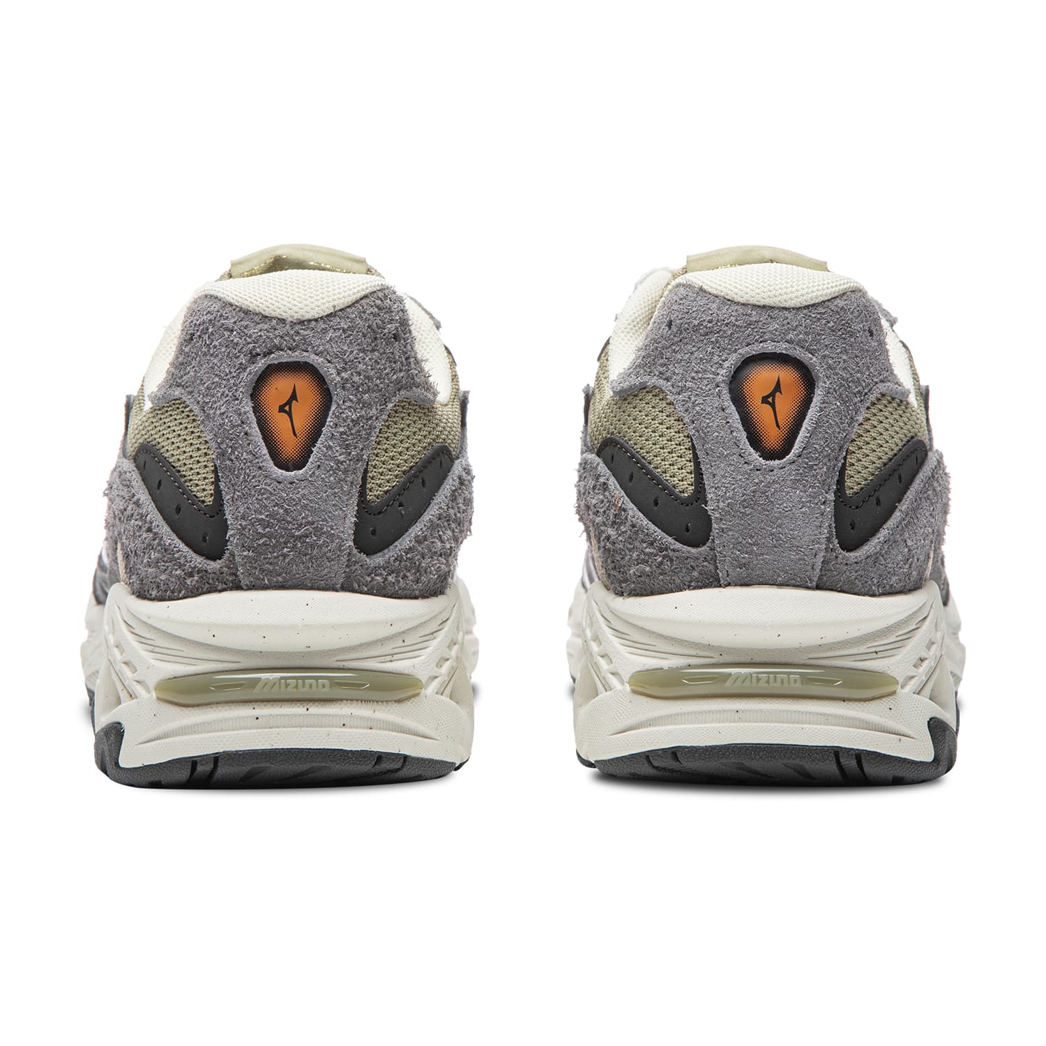 Кроссовки Mizuno Adventure Низкие кроссовки с толстой подошвой Унисекс Серый Зеленый - изображение 5