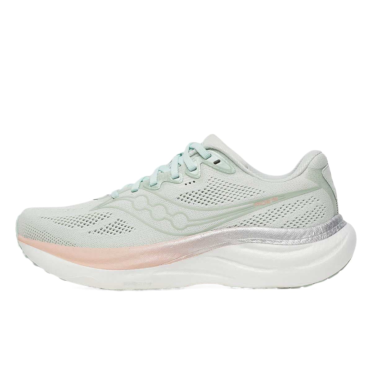Кроссовки для бега Saucony Сетчатая ткань Амортизация Дышащий Отскок Низкий верх Беговые кроссовки Женские - изображение 1