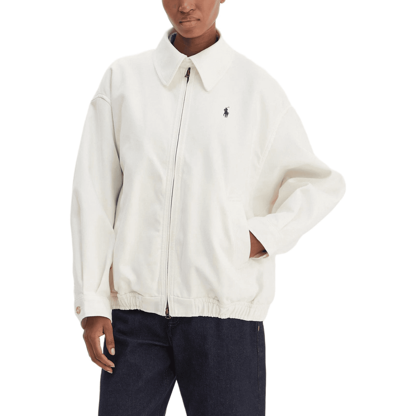 Куртка Polo Ralph Lauren Куртки и Пальто Свободного кроя Женские Белые - изображение 2