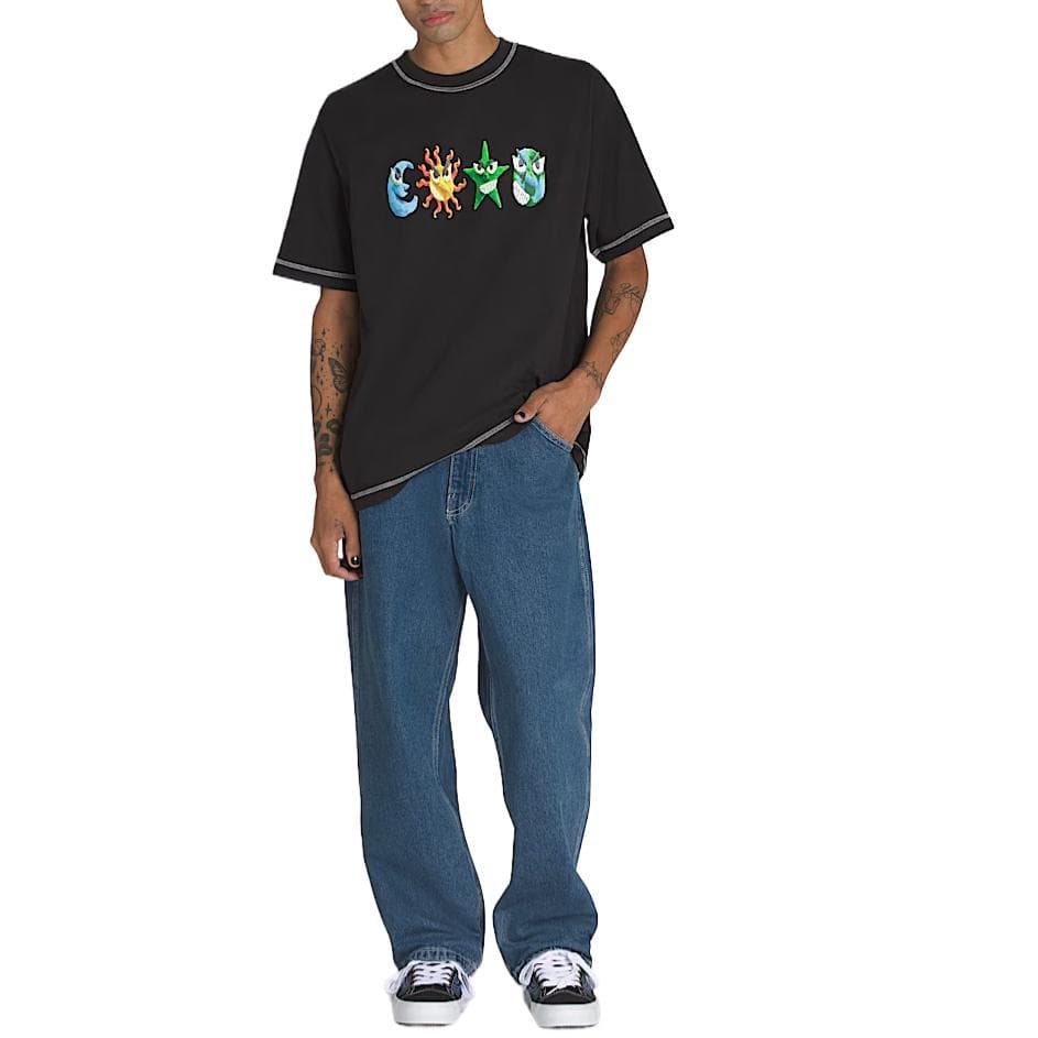 Штаны Vans Skate Check 5 Loose Denim Jeans Мужские Винтажные Индиго - изображение 4