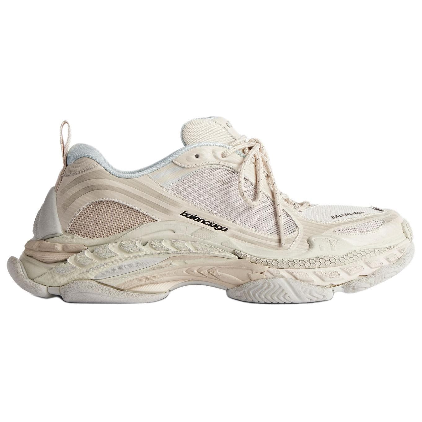 Кроссовки Balenciaga Triple S.2 .2 Low Топ Массивные кроссовки Женские Яйцо Оболочка Желтый - изображение 2