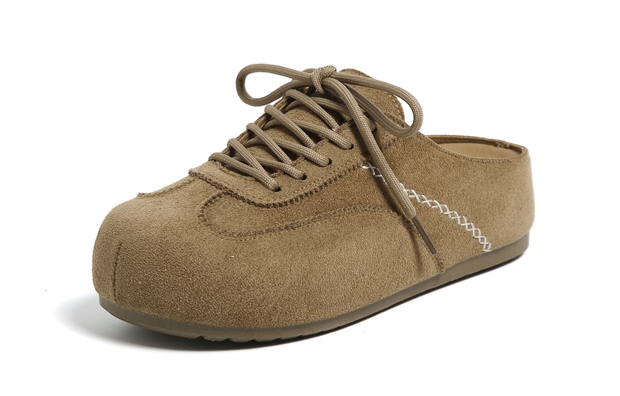 Сандалии HUANQIU Домашние тапочки женские хаки - изображение 2