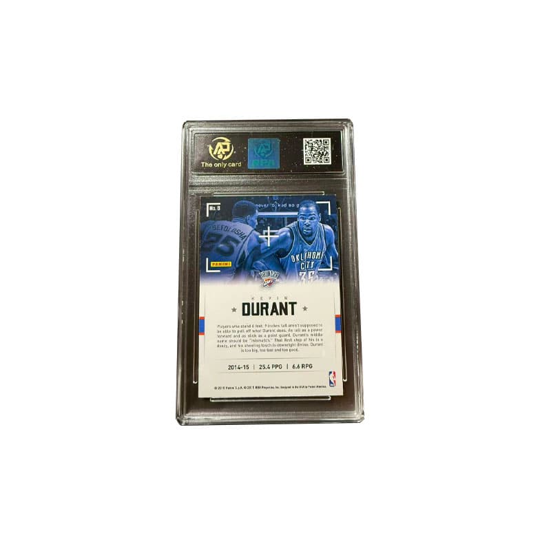 PANINI Кевин Дюрант THUNDER Золотая ручка с автографом Подпись Момент Showdown RPA Высокий счет Суперзвезда Редкая карта - изображение 2