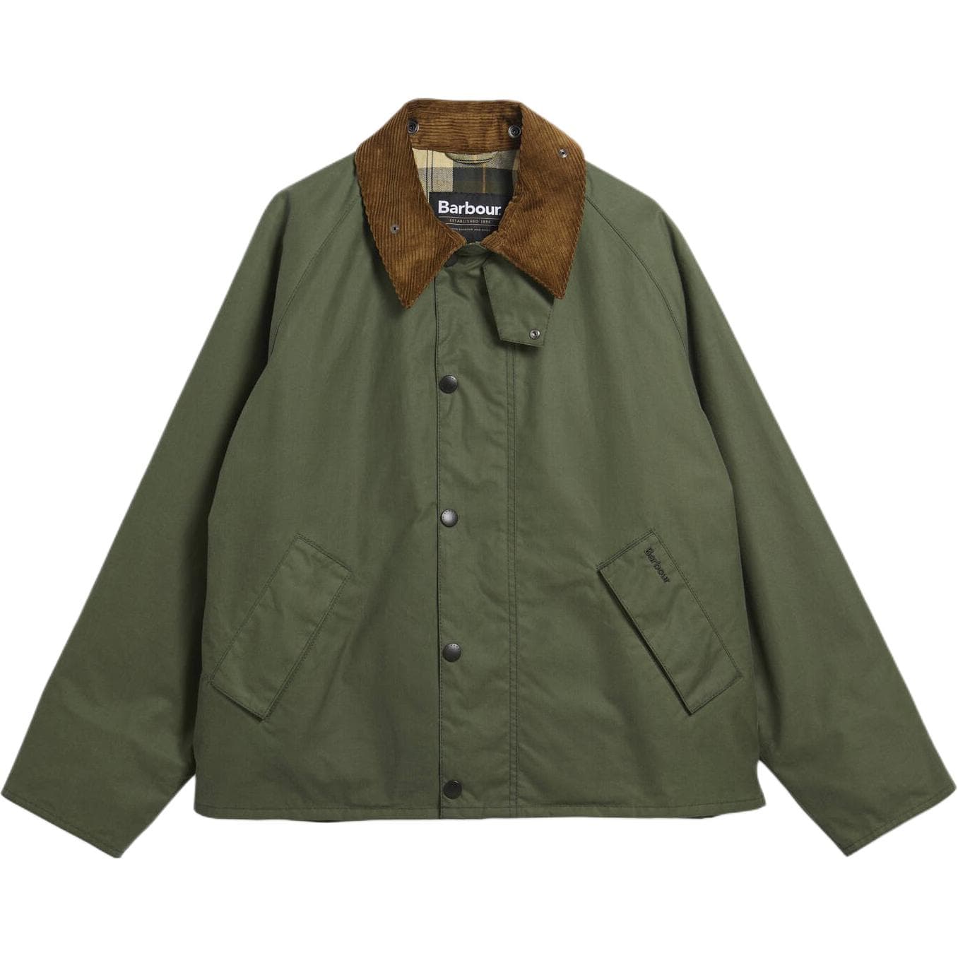 Куртка BARBOUR Освежающий вариант Лесной мшистый Мужские Куртки - изображение 1