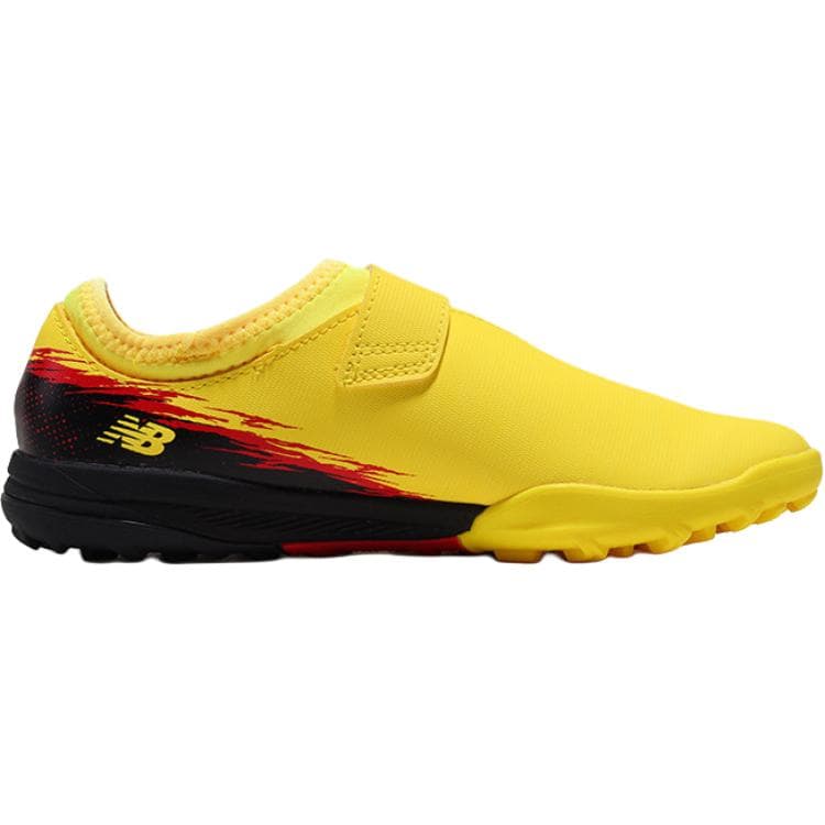 Бутсы New Balance Furon V8 Синтетическая кожа Поддержка Низкий верх Детская футбольная обувь Желтая Детская - изображение 2