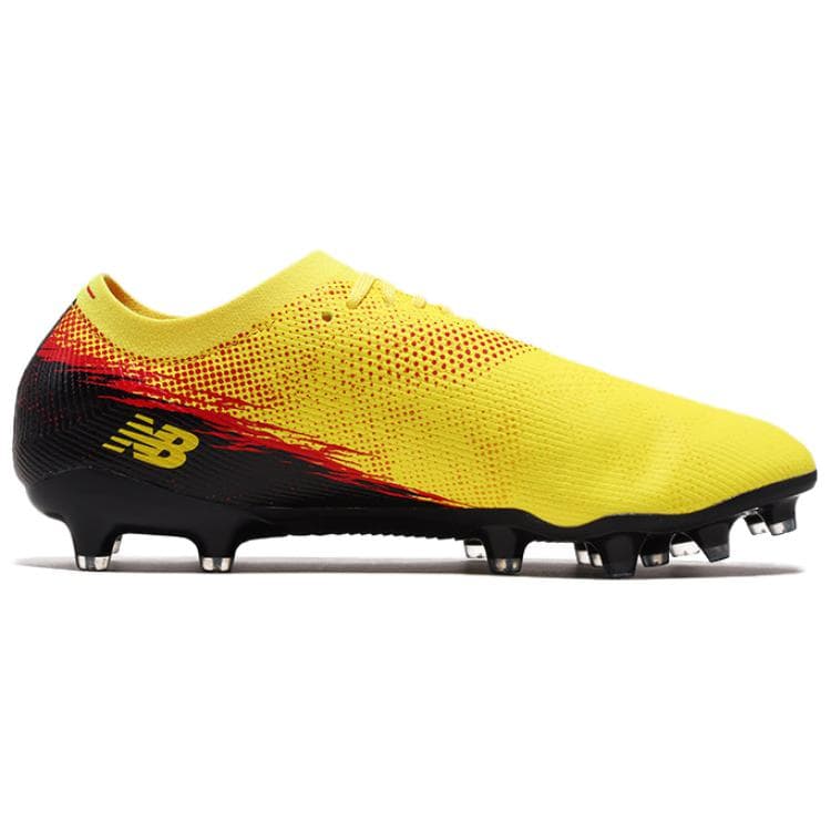 Кроссовки для футбола New Balance Furon V8 MG Multi Ground Ткань Амортизация Футбольные бутсы Мужские Желтые - изображение 2