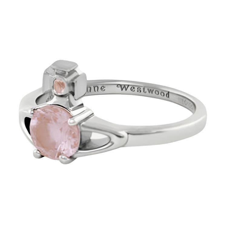 Кольцо Vivienne Westwood Reina 925 Серебро (стерлинговое) Кольца Унисекс Розовое Серебряное - изображение 2