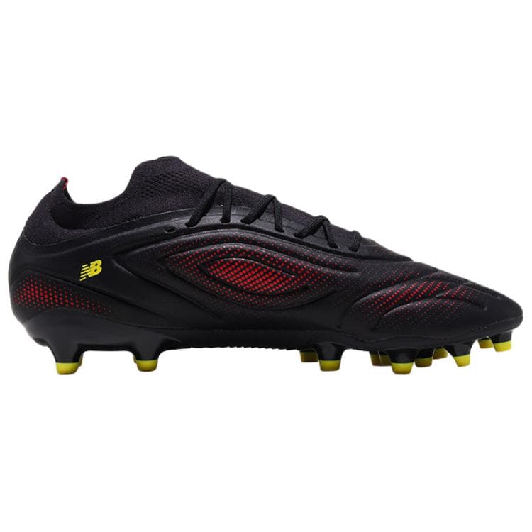 Кроссовки для футбола New Balance Tekela V5 MG Multi Ground Поддержка Покрытие Футбольные бутсы Мужские Черные Желтые - изображение 2