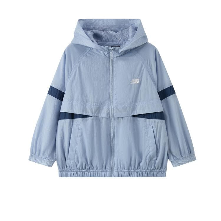 New Balance Светло-Синие Детские Куртки - изображение 1