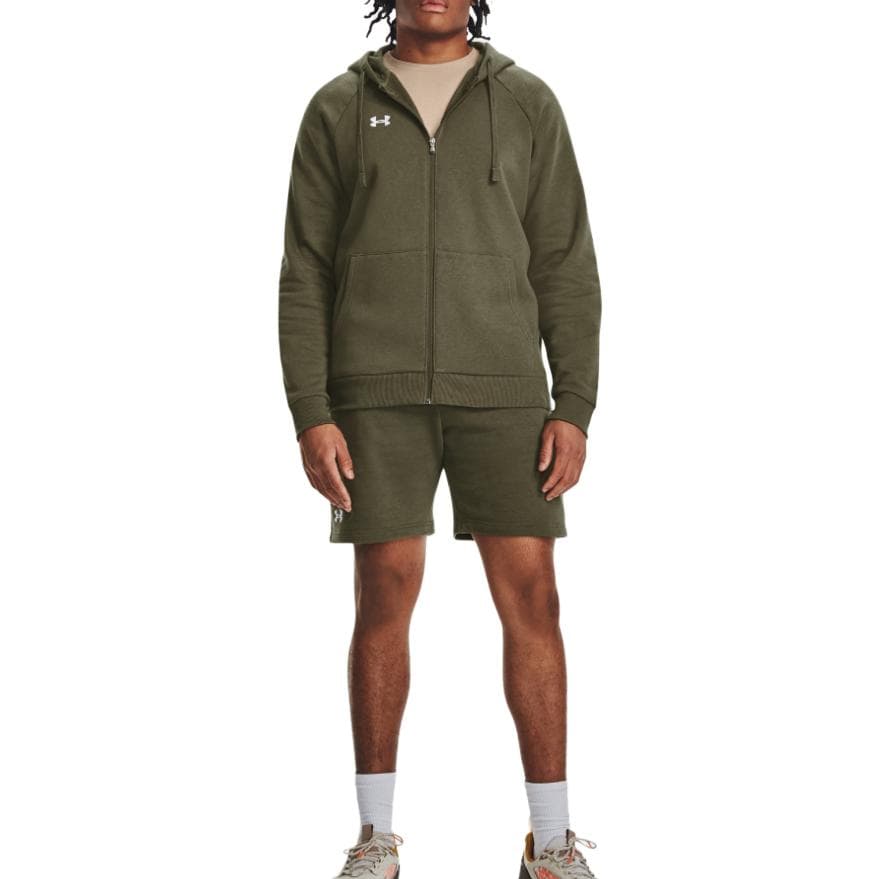 Худи Under Armour Rival Fleece Full-Zip Hoodie Logo - изображение 5