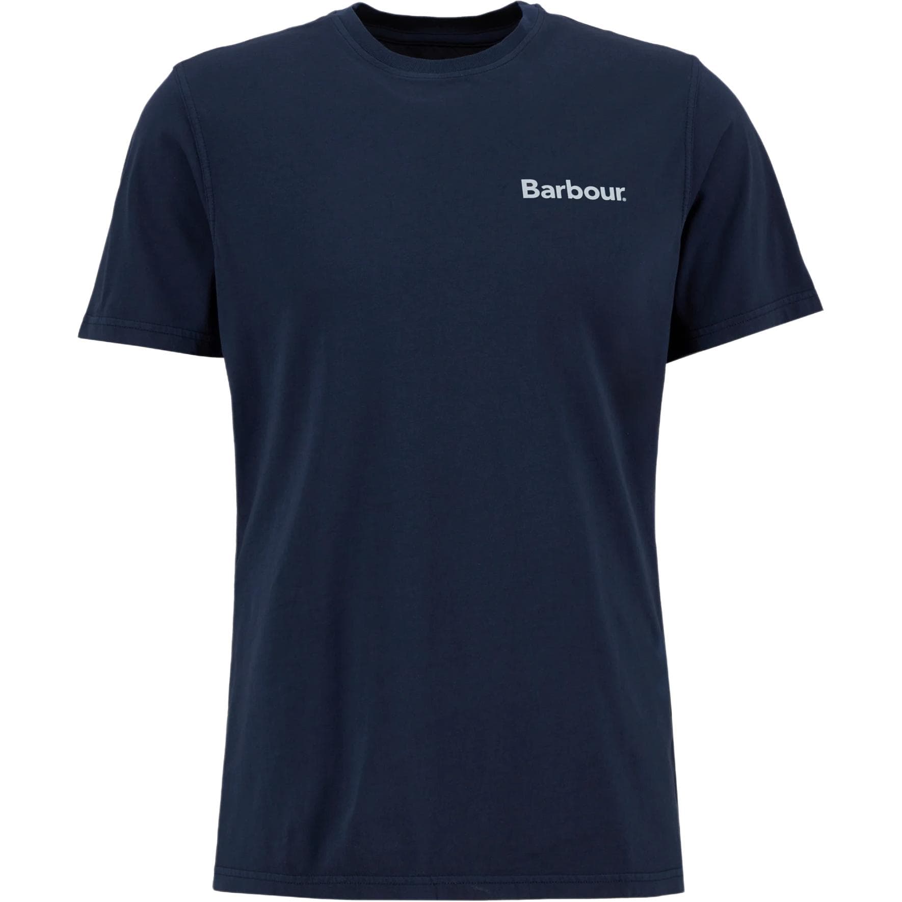 Футболка BARBOUR Мужская морская синяя футболка - изображение 1